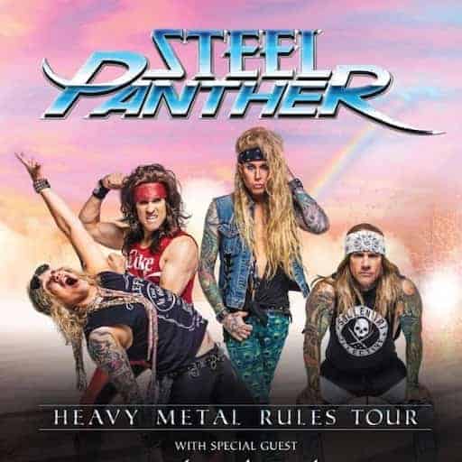 Steel Panther Tickets Boston Concerts 2024/2025
